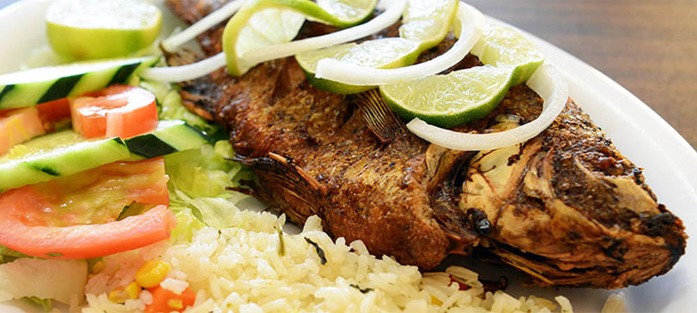 Pescado Frito,  an authentic popular salvadorean dish.