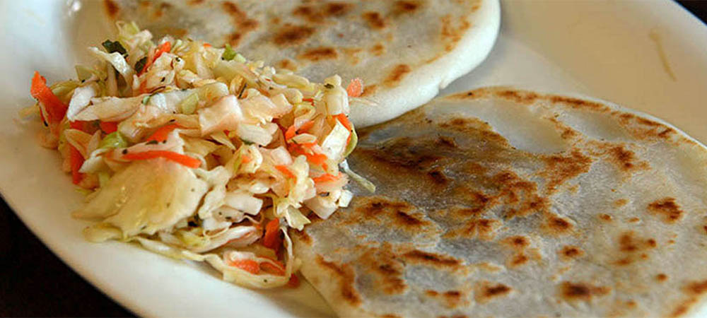 Pupusas are the most traditional and popular salvadorean food.